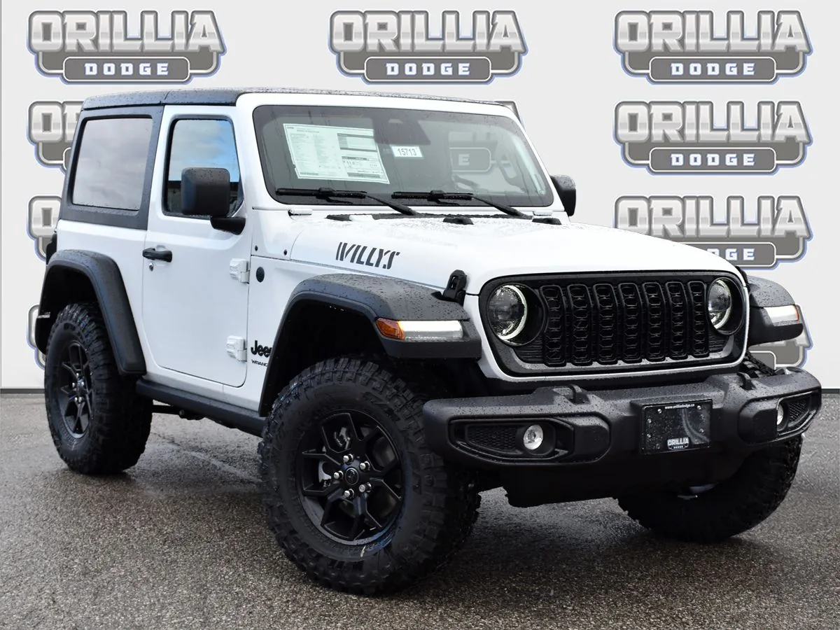 2026 Wrangler - Willys at Orillia Dodge