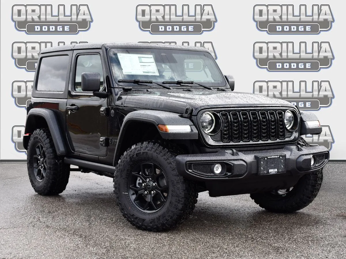 2026 Wrangler - Willys at Orillia Dodge