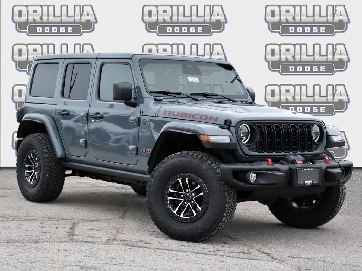 2026 Wrangler 4-Door - Rubicon X at Orillia Dodge