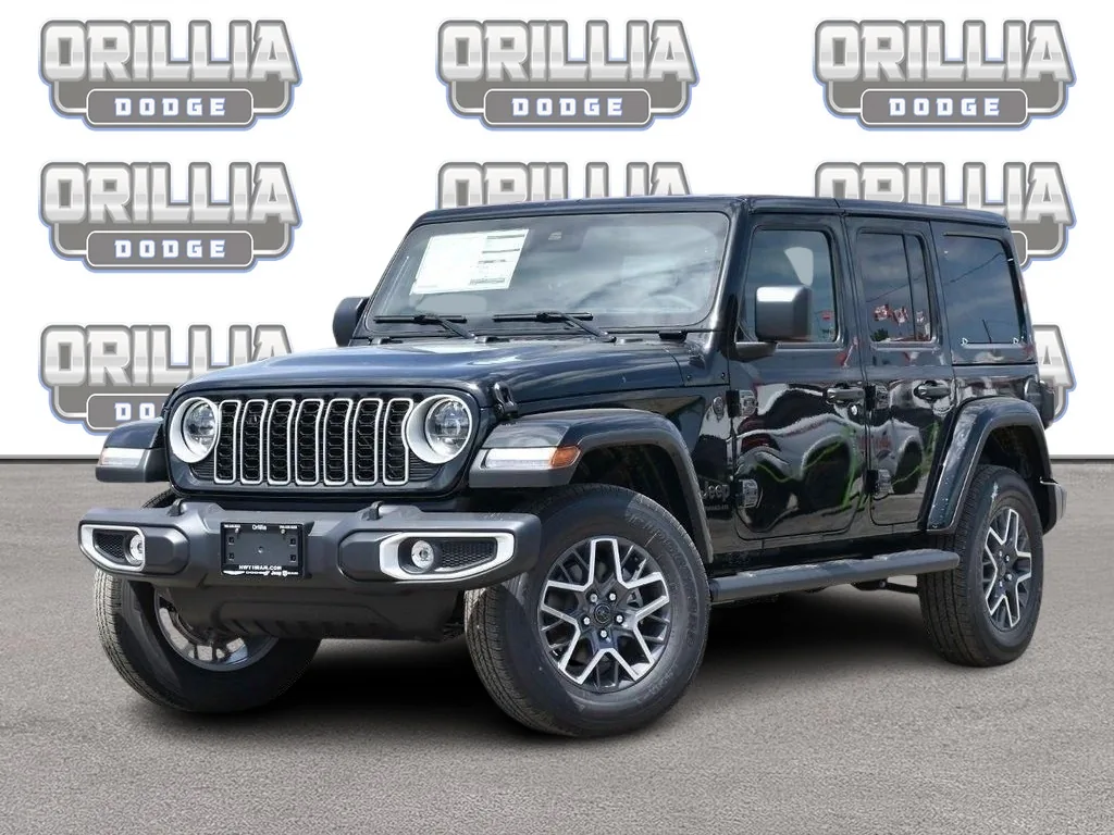 2025 Wrangler 4-Door - Sahara at Orillia Dodge