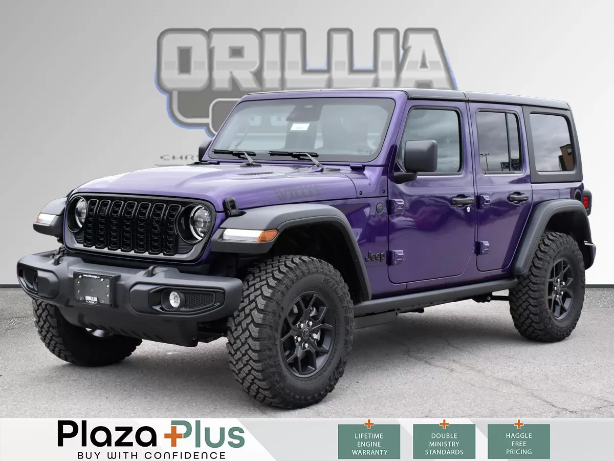 2026 Wrangler 4-Door - Willys at Orillia Dodge