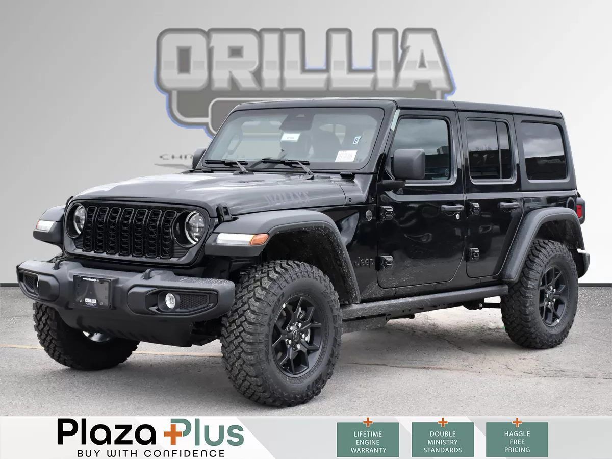 2026 Wrangler 4-Door - Willys at Orillia Dodge